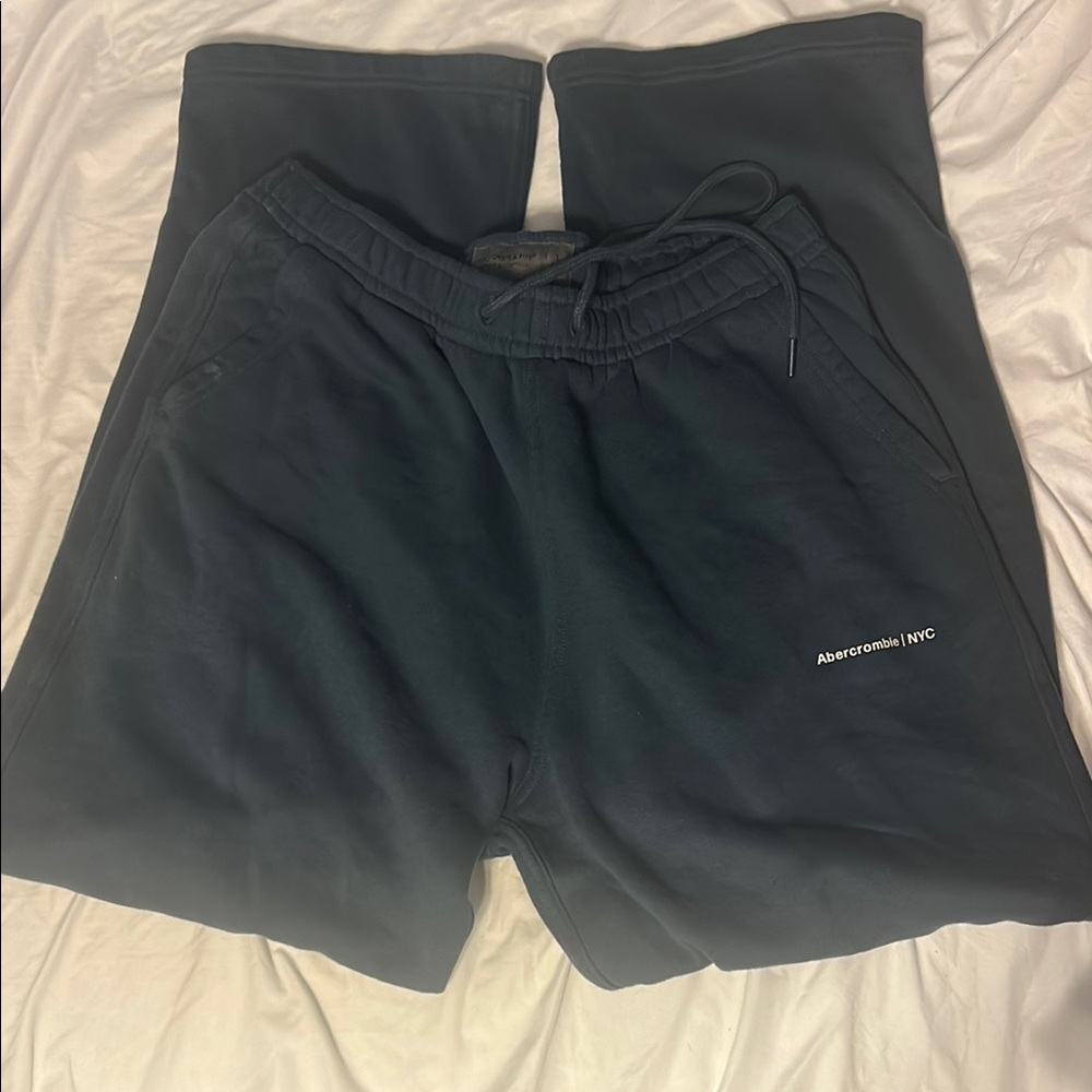 Abercrombie & Fitch Blue Soft Fleece Pants